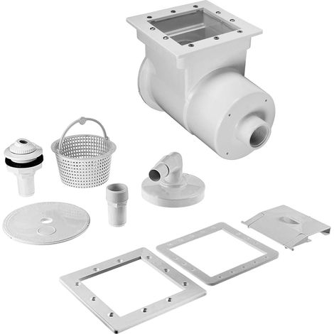 Diseño de skimmer para piscinas elevadas, kit de skimmer para piscinas elevadas con diseño de instalación rápida. (1/5)
