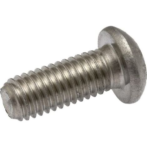 Boulon - M8x20 - Tête Plate - Norme ISO 7380-2 - Acier Inoxydable A2 - Lot de 1 (1/2)