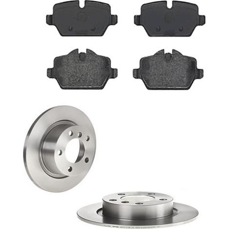 KIT FRENI POSTERIORI compatibile con MINI COUNTRYMAN (R60) - DISCHI + PASTIGLIE OEM: P 06 080 / 18205 /SOSTITUZIONE DIRETTA/BASSA POLVERE/SILENZIOSO (1/5)