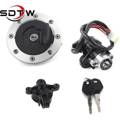 Ignition switch set (key, cap, lock) for Suzuki GSF600 Bandit 1995-2004 (1/5)