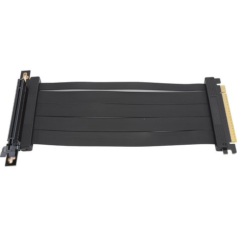 Câble Rallonge PCIe 4.0 X16, 20cm, Équerre, Montage Vertical Haute Vitesse, Extension GPU Gen4 pour RTX 3080 Ti (1/5)