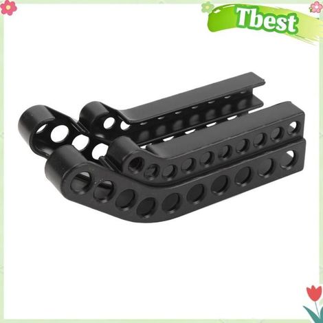 Tbest support de stockage de batterie Support de batterie mural en plastique, distributeur de stockage de piles meuble bac Noire (1/5)