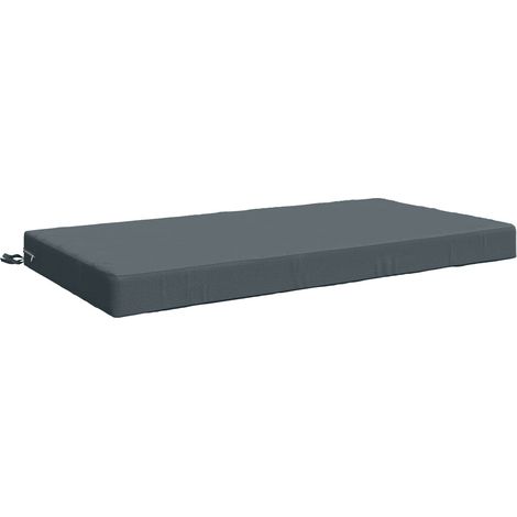Seat Cushion SOEST 100% Polyester Blue 120 x 80 x 10 cm vidaXL (1/5)