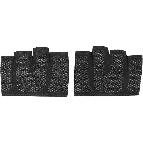 Atmungsaktive, bequeme Sporthandschuhe mit rutschfestem Design, halbfingerig, Sportzubehör MYMMR (1/5)