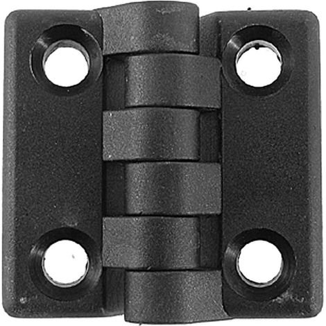 2 Stück 47 x 47mm Kunststoff Radiusscharniere Scharniere für Türen