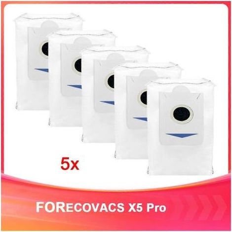 Pièces de rechange pour aspirateur X5 Pro : sac à poussière à charbon actif de rechange (1/5)