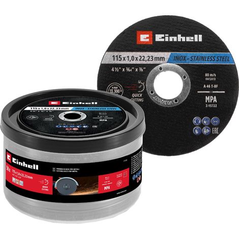 Disco da taglio Einhell 711526 115 mm 50 pezzi