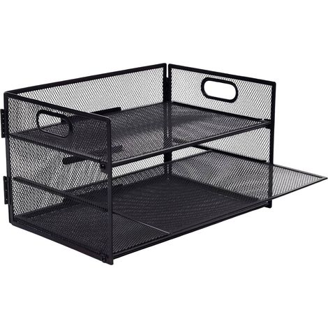 Dokumentenablage aus metall 3 facher stapelbar