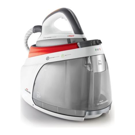 Polti La Vaporella XM84C 2350 W 1,5 l Aluminium-Sockelplatte Grau, Rot, Weiß (1/5)