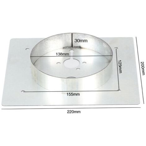 QORVA-de montage au sol pour chauffage par défaut - Accessoires de voiture,Support de support de plancher chauffant de stationnement ,Pour camping-cars Garage Camions Berlines Conducteurs Camping (1/4)