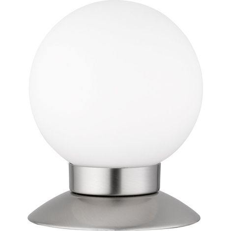 Lampe à Poser Princess Nickel Sphère Verre Led Ø10 cm Trio Lighting (1/3)