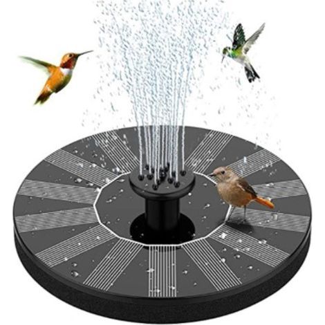 Fontaine solaire, système de pompage solaire avec pompe à eau solaire, panneau solaire flottant (1/5)