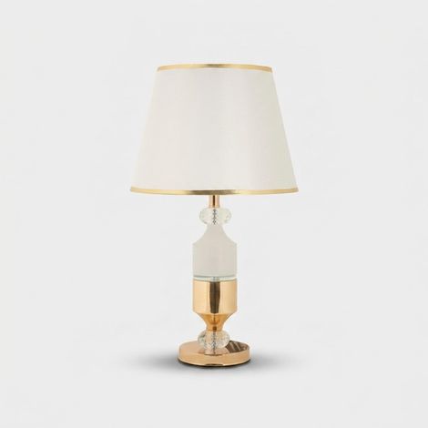 Tischlampe aus Eisen und Stoff Gipsy (1/5)
