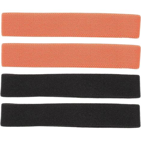Lot de 4 sangles élastiques en nylon pour boîtes alimentaires, boîtes à bento et contenants à lunch-15.00X2.50X0.50CM-Random Color (1/4)