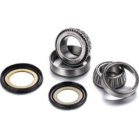 FACTORY LINKS 2025/02 ROULEMENTS DE DIRECTION AVEC JOINTS HONDA CB / CBF / CBR / CBX / CMX / CTX / CX / NC / NSA / NT / NX / NTV / GL / ST / VF / VFR / VT / VTR / VTX / XL 1000 V, TRIUMPH BONNEVILLE 8