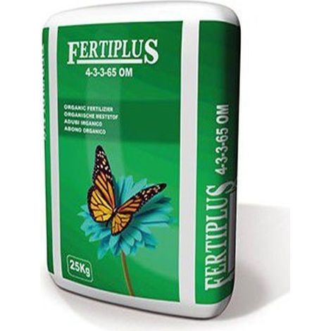 Suinga – Engrais biologique Fertiplus 25 kg FERTI – Granulé pour arbres – Améliore la structure du sol – 100% naturel et sans agents pathogènes