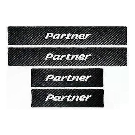 Einstiegsleisten aus Kohlefaser – Set mit 4 Interieurleisten, kratzfeste Platten für die Trittbretter (1/5)