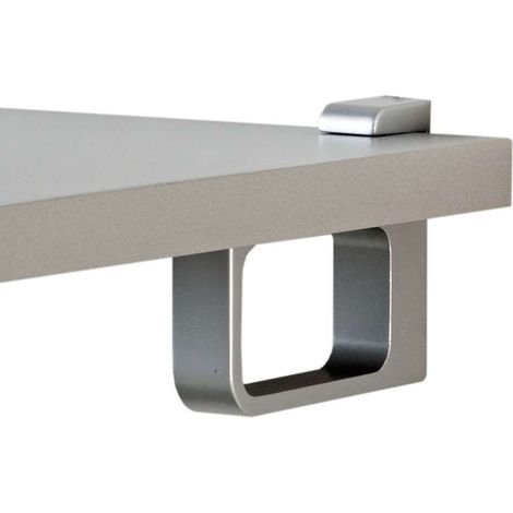 Reggimensole Clapton - Cromato - 10 x 6,2 x 1,8 cm - 2 Pezzi