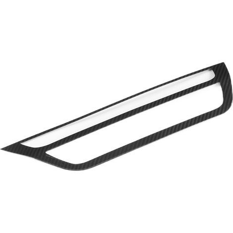Cache en fibre de carbone pour le panneau de commande central de la climatisation des modèles BMW X3 G01 2018-2021. (1/5)
