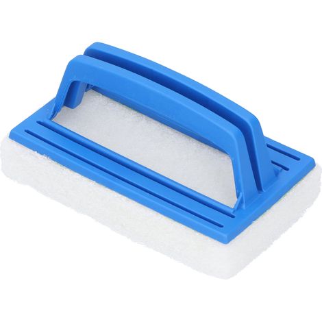 Attrezzatura per la pulizia della piscina: spazzola manuale con spugna, spazzola a mano, strumento per la pulizia della piscina