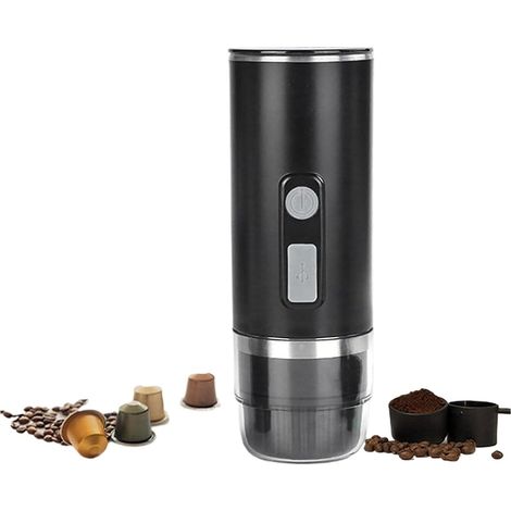 Cafetière expresso sans fil, 3 en 1, auto-chauffante, pour bureau (1/5)