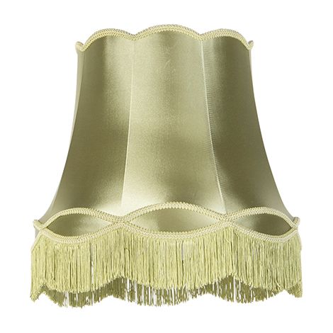 Silk Lampshade Green 45/30/44 - Granny (1/5)
