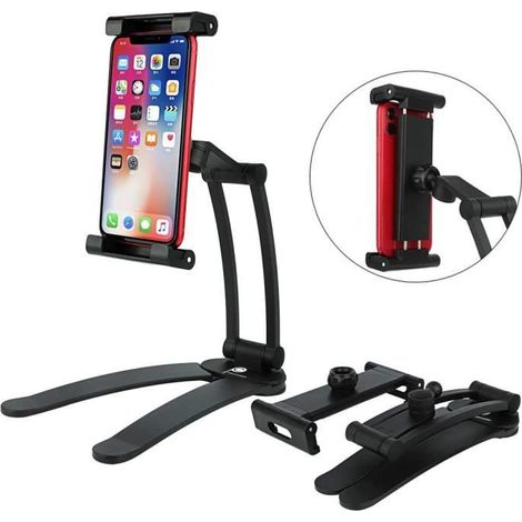 Support de tablette, support de téléphone réglable en alliage d'aluminium pour iPhone, iPad mini, Kindle, Switch, HUAWEI, Samsung (1/4)