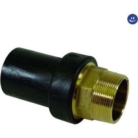 Niples maschio per manicotti monoline 24 x 3/4" PE 100 Nupi