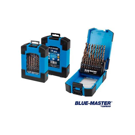 ASTUCCIO BLU 19PZ HSS-CO DIN338 1-10X0,5MM. PC6010