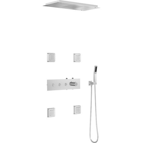 Mexen Soler Unterputz-Duschset, Chrom - 7601-04-00 (1/2)