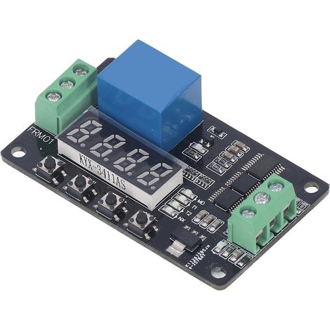 Carte de commande de relais temporisé programmable pour usage domestique (1/5)