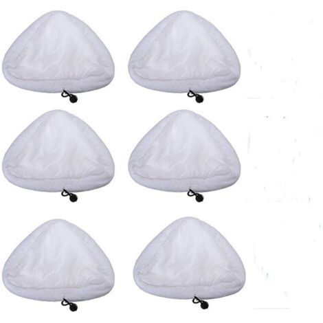 6 pièces adaptables shark vapeur mop set en tissu shark microfibre mop head accessoires H20 X5 S302 S001 (1/5)