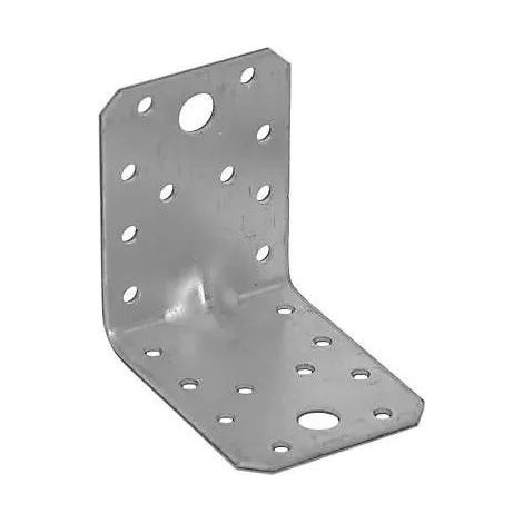 Verstärkter verzinkter Verbindungswinkel 70x70x55x2.5 mm