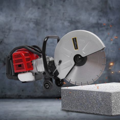 Benzin Beton Schneiden Säge, 13 Zoll Beton Säge, 1,4 kW Multifunktion Schneidemaschine, 80 25 40cm (1/5)