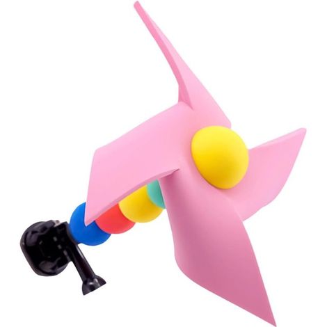 Decorazione per il tetto dell'auto - Girandola eolica per auto  Ornamento colorato a forma di mulino a vento per il tetto di veicoli, decorazione affidabile per auto, camper, berline, pickup, camion,  (1/5)