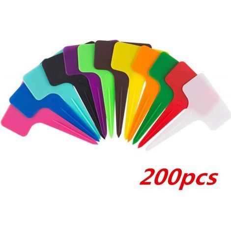 200 PCS Plastic Plant Labels, Garden Seed Markers, Labeling Kit