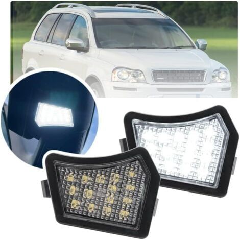 2 Stück LED-Spiegelpfützenleuchte Rückspiegel Willkommensleuchten Für Volvo V40 XC90 S40 V50 C30 C70 S60 V60 S80 V70 XC70 Jaguar XF XE XJ (1/5)