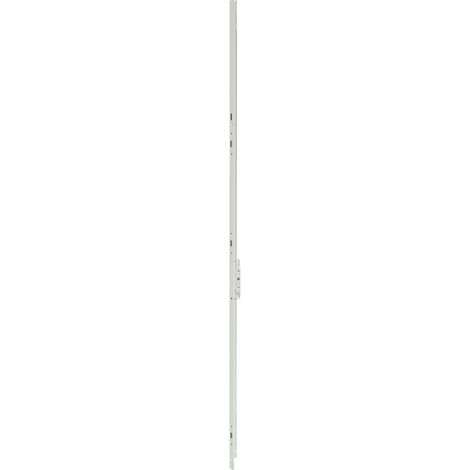 Ferco – Crémone serrure GU 937 H / GU 934 H – Longueur 1000 mm – Dimensions 1840 à 2340 mm – Pour portes en bois et PVC – Système de verrouillage robuste