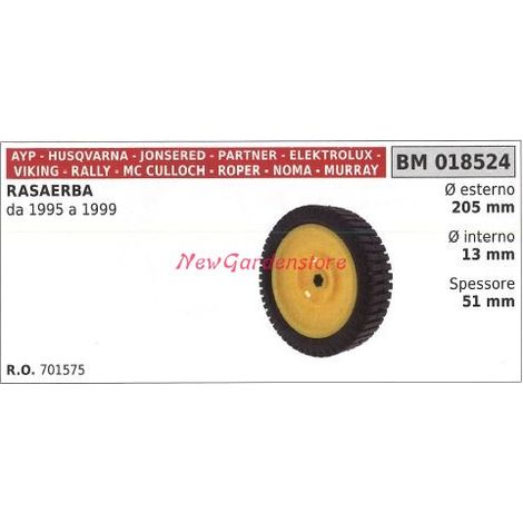 Ruota rasaerba tagliaerba tosaerba HUSQVARNA dal 1995 al 1999 018524