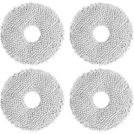 4 paños de fregona y almohadillas de limpieza para dreame L10S PRO L10 L20 ultra prime X40 (1/3)