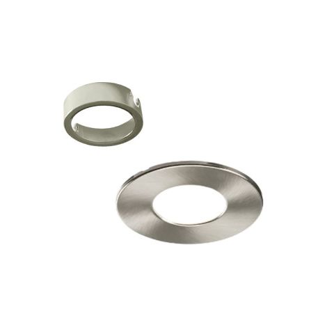 Electra - Collerette et Adaptateur aluminium brossu00e9 pour Spot LED Electra 302687 - Ru00e9f : 302769 (1/5)