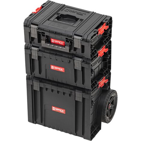 Qbrick System PRO Set 5 2.0 Plus Werkzeug Koffer Set PRO Cart 2.0 Plus + PRO Toolbox 2.0 + PRO Technician Case 2.0