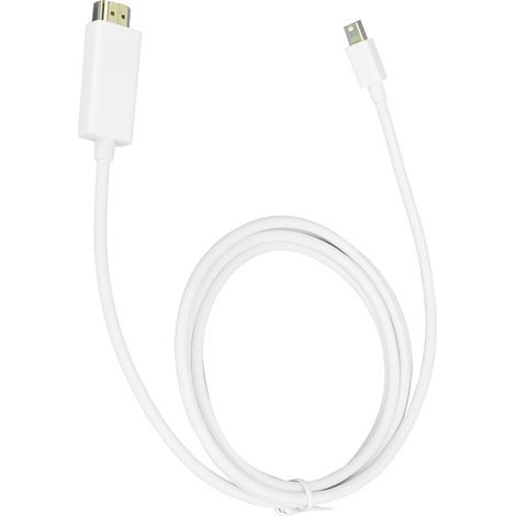 Câble Mini DisplayPort vers HDMI 1.8m pour Mac et PC - Transmission Haute Définition (1/5)