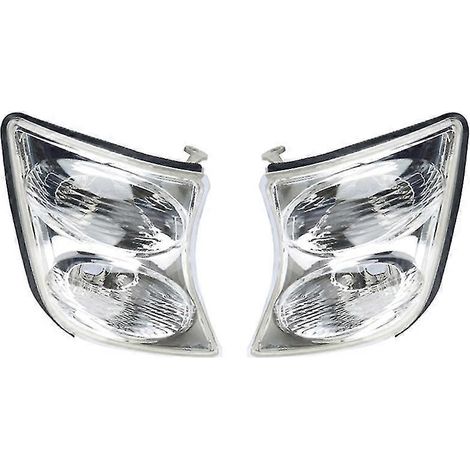 Clignotant avant transparent pour Nissan Patrol Y60 Y61 (2001-2003), feu de position/clignotant de phare. (1/5)