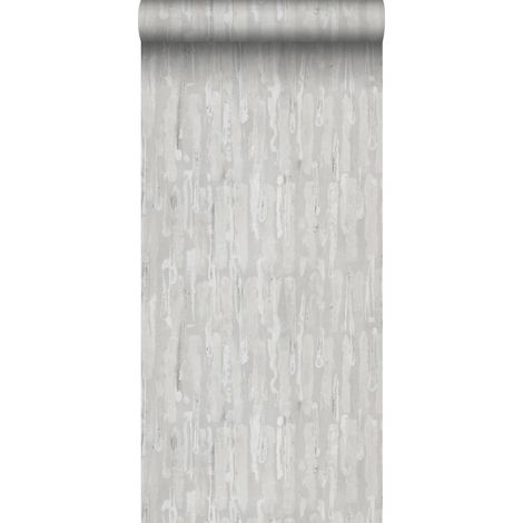 papier peint imitation bois vieux blanc - Sanders & Sanders (1/4)