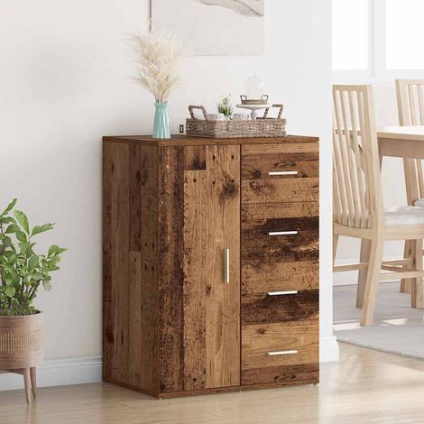 Buffet-Meuble de rangement Bois Ancien 59 x 39 x 80 cm Bois d'ingénierie (1/5)