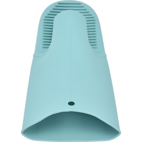 Gant de cuisine long en silicone renforcé, antichaleur pour four et micro-ondes, prise de plats et assiettes, vert nordique (1/5)