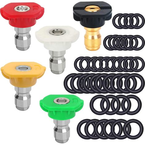 Pressure Washer Spray Nozzles + 40 Pcs Replacement Millimeter (1/5)