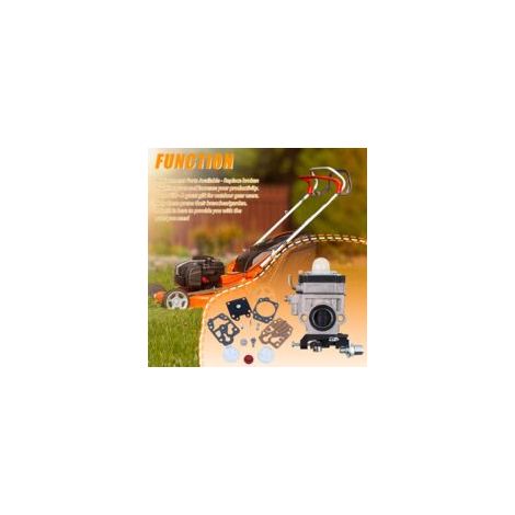 Carburateur pour tondeuse à gazon chinoise CG430 CG520 BC430 BC520 43CC 52CC, kit de remplacement de carburateur CG430 avec joint de carburateur 40-5