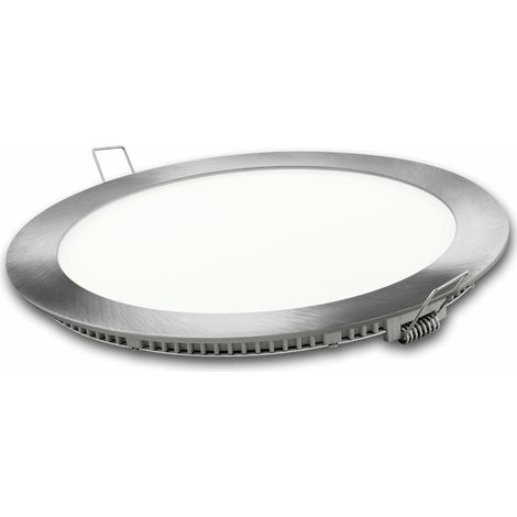 Downlight led redondo plata matel 3w 4200K (1/3)